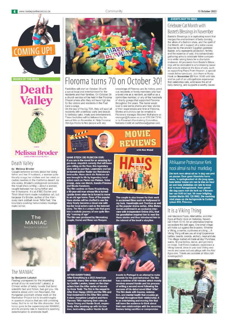 Roodepoort Northsider 13 October 2023 page 4