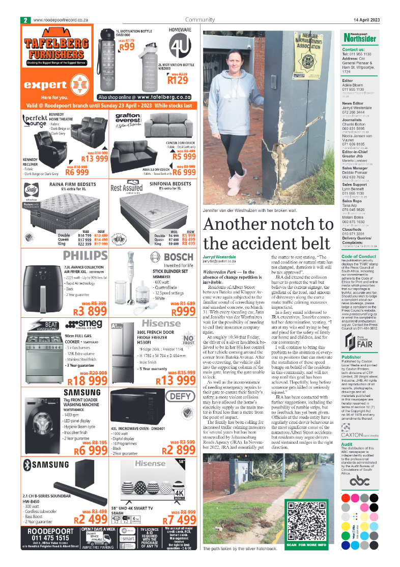 Roodepoort Northsider 14 April 2023 page 2