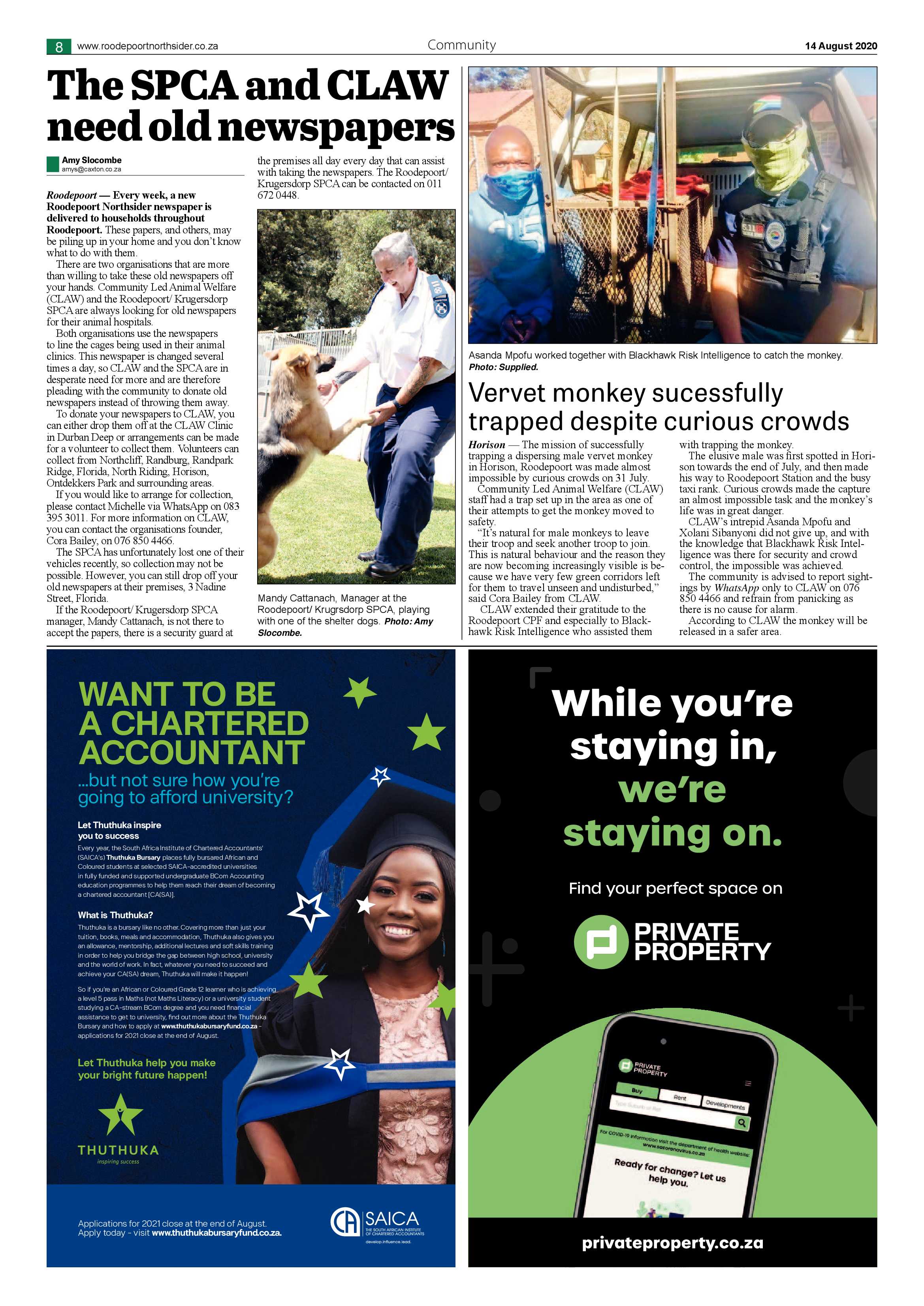 Roodepoort Northsider 14 August 2020 page 8