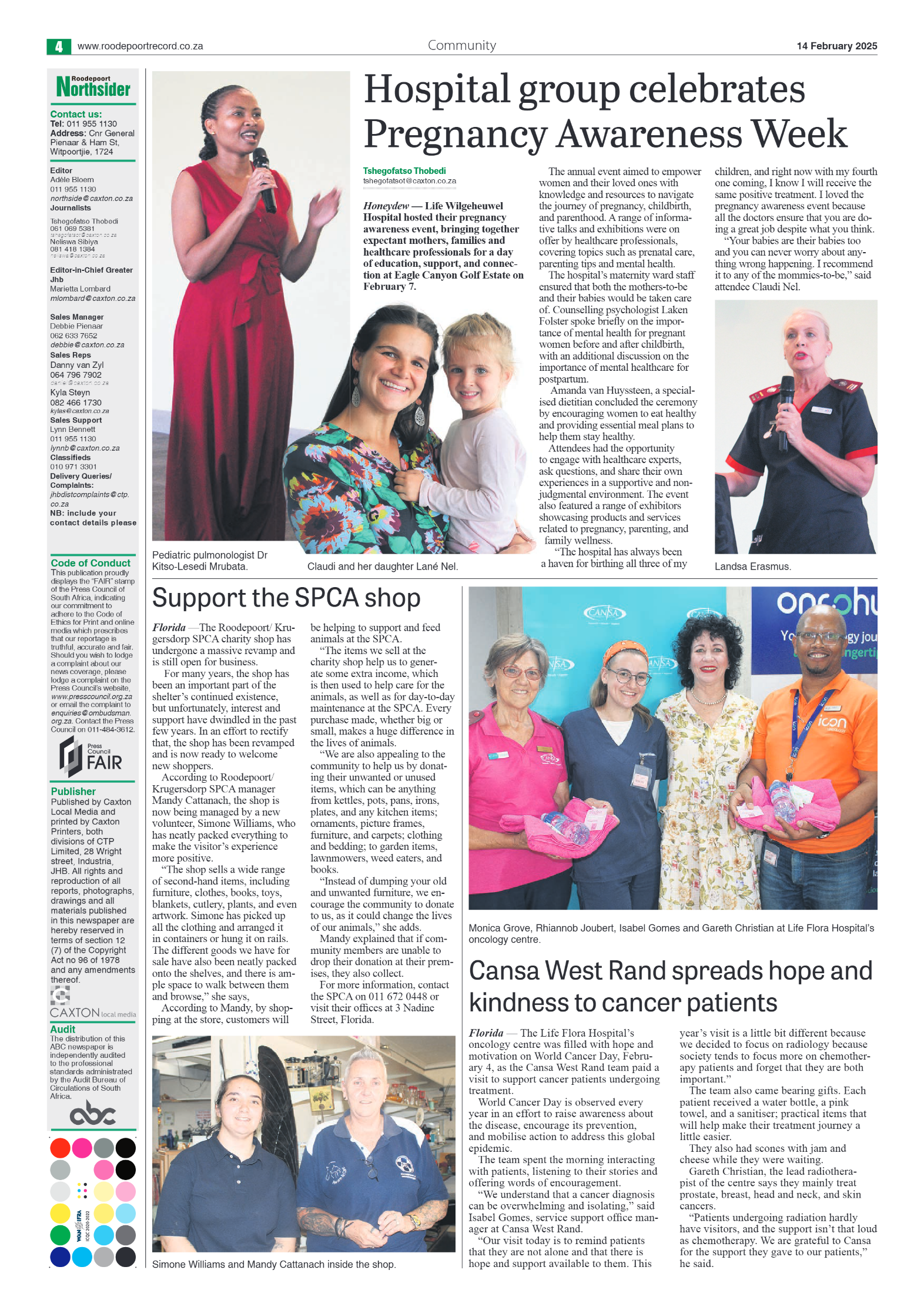 Roodepoort Northsider 14 February 2025 page 4