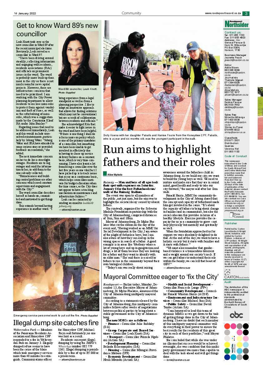 Roodepoort Northsider 14 January 2022 page 3