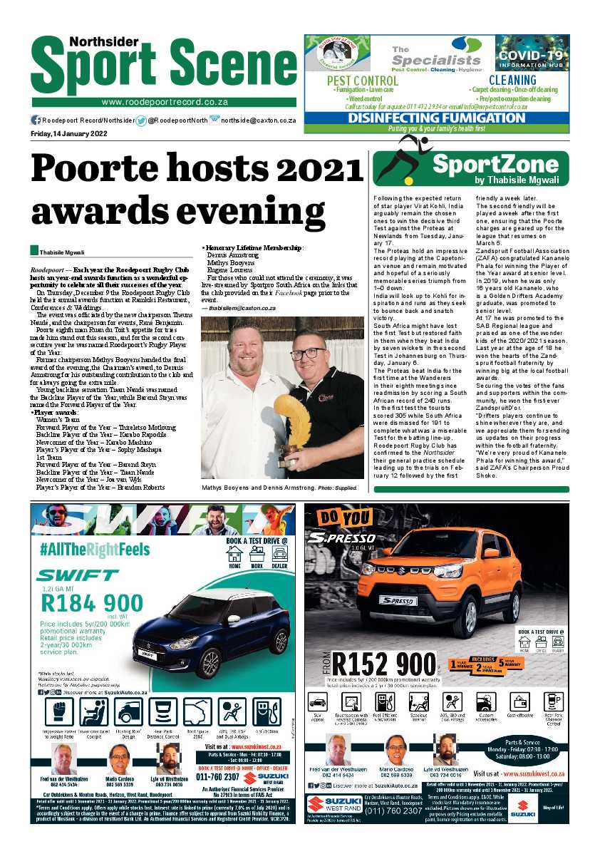 Roodepoort Northsider 14 January 2022 page 8