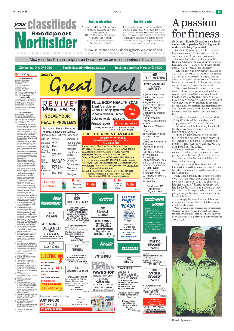 Roodepoort Northsider 14 July 2023 page 11