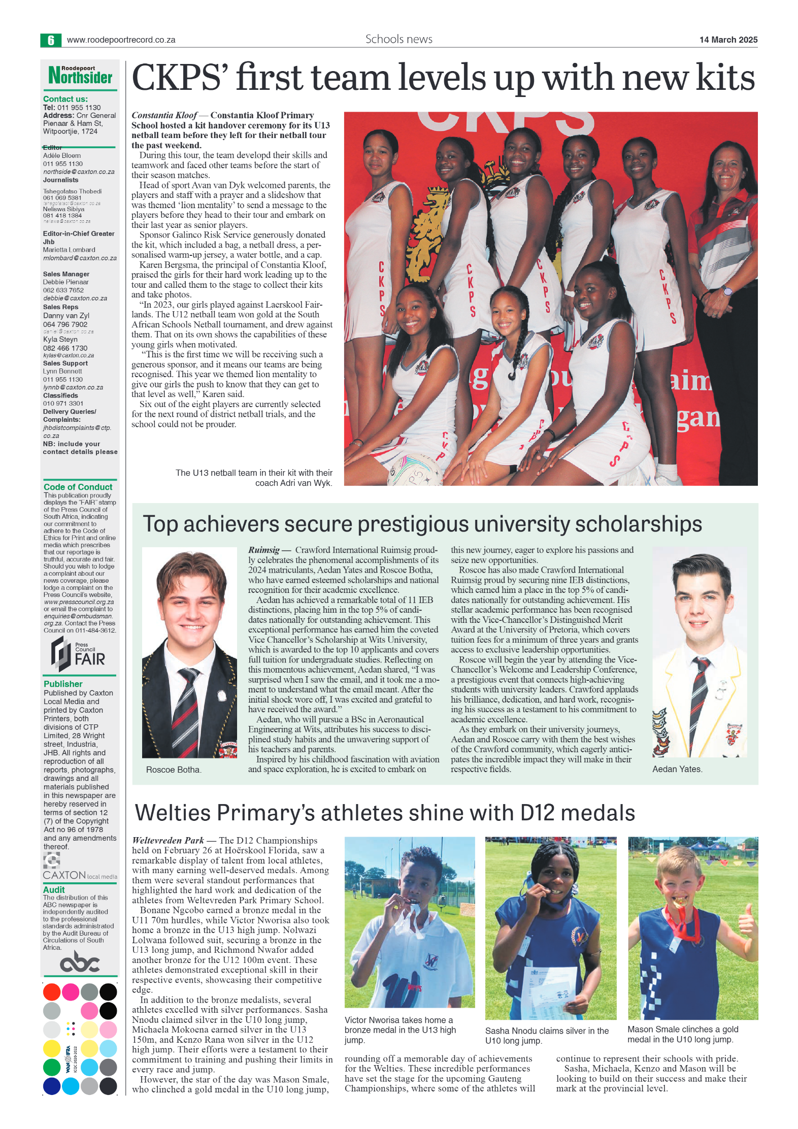 Roodepoort Northsider 14 March 2025 page 8