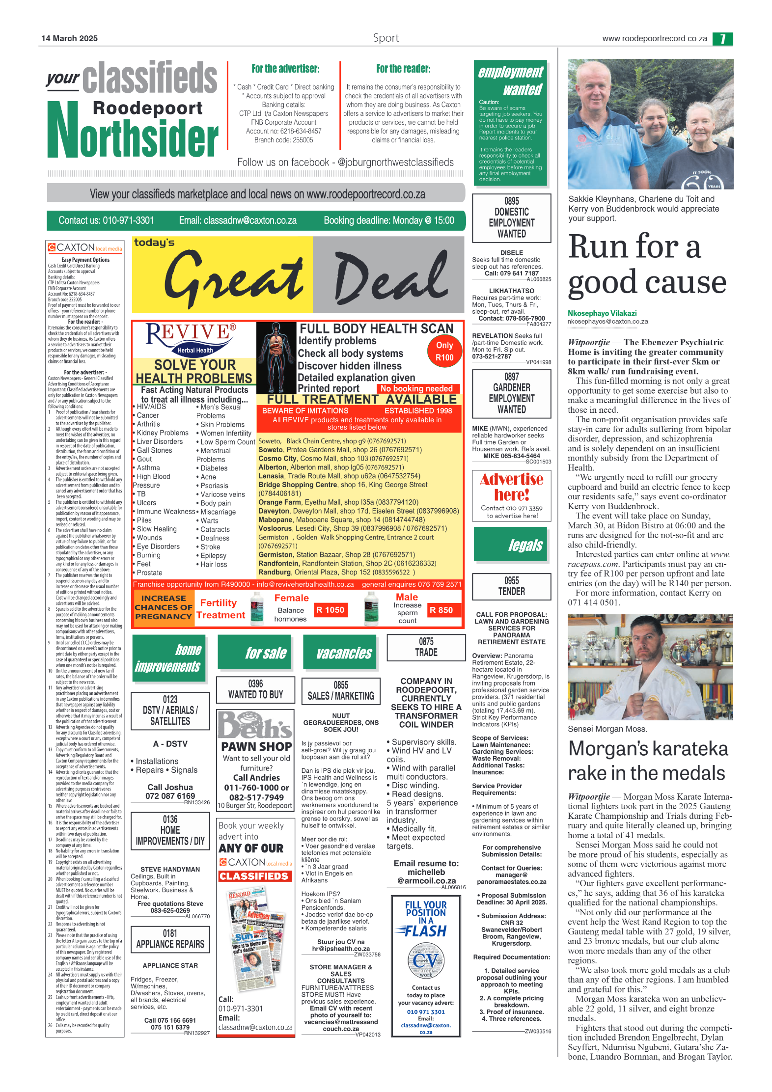 Roodepoort Northsider 14 March 2025 page 9
