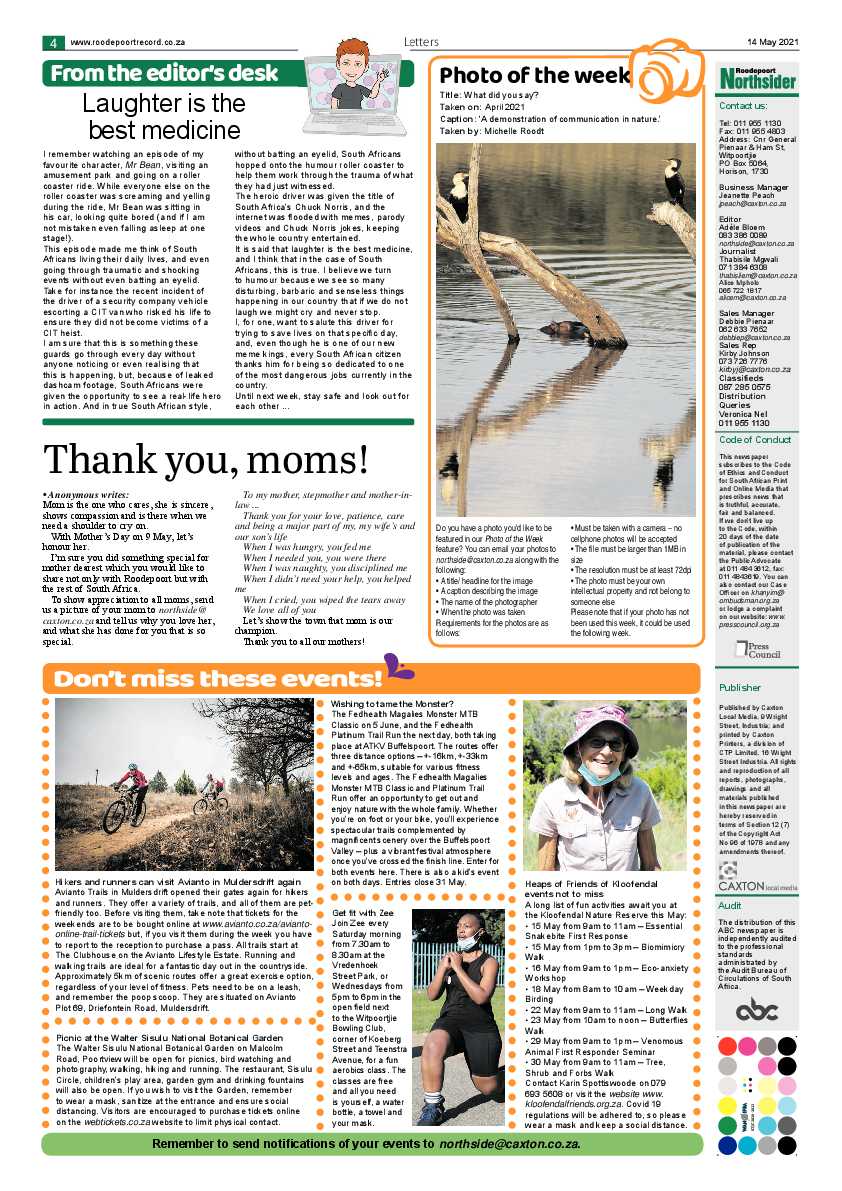 Roodepoort Northsider 14 May 2021 page 4