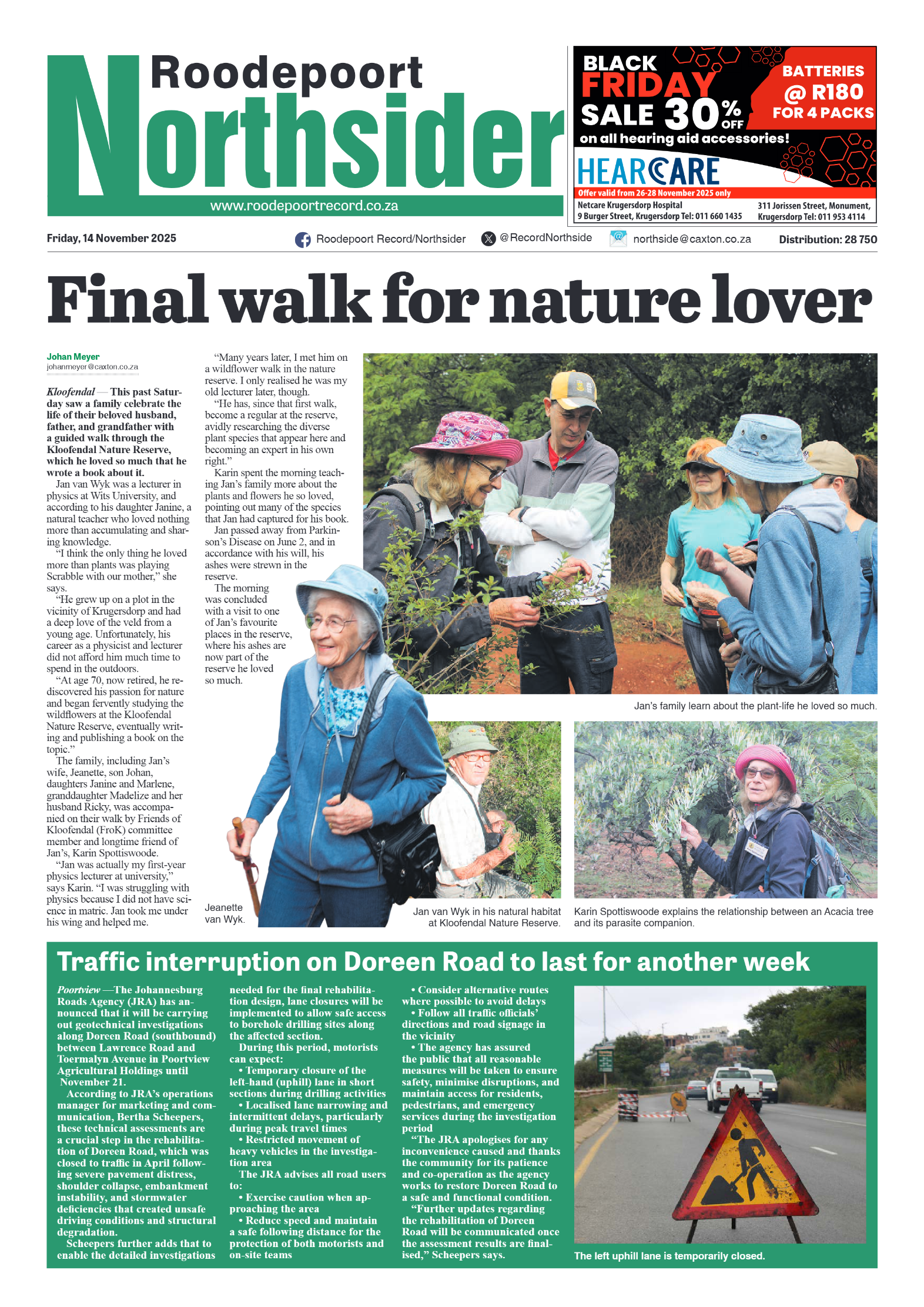 Roodepoort Northsider 14 November 2025 page 3