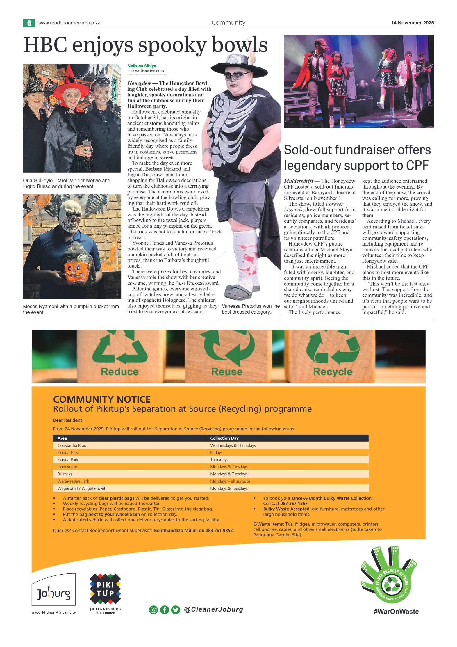 Roodepoort Northsider 14 November 2025 page 8
