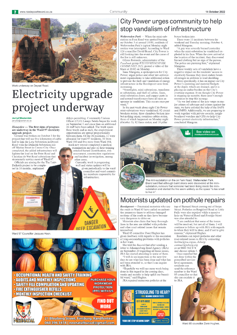 Roodepoort Northsider 14 October 2022 page 2