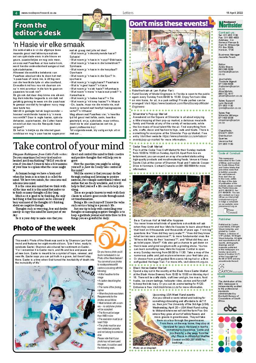 Roodepoort Northsider 15 April 2022 page 4