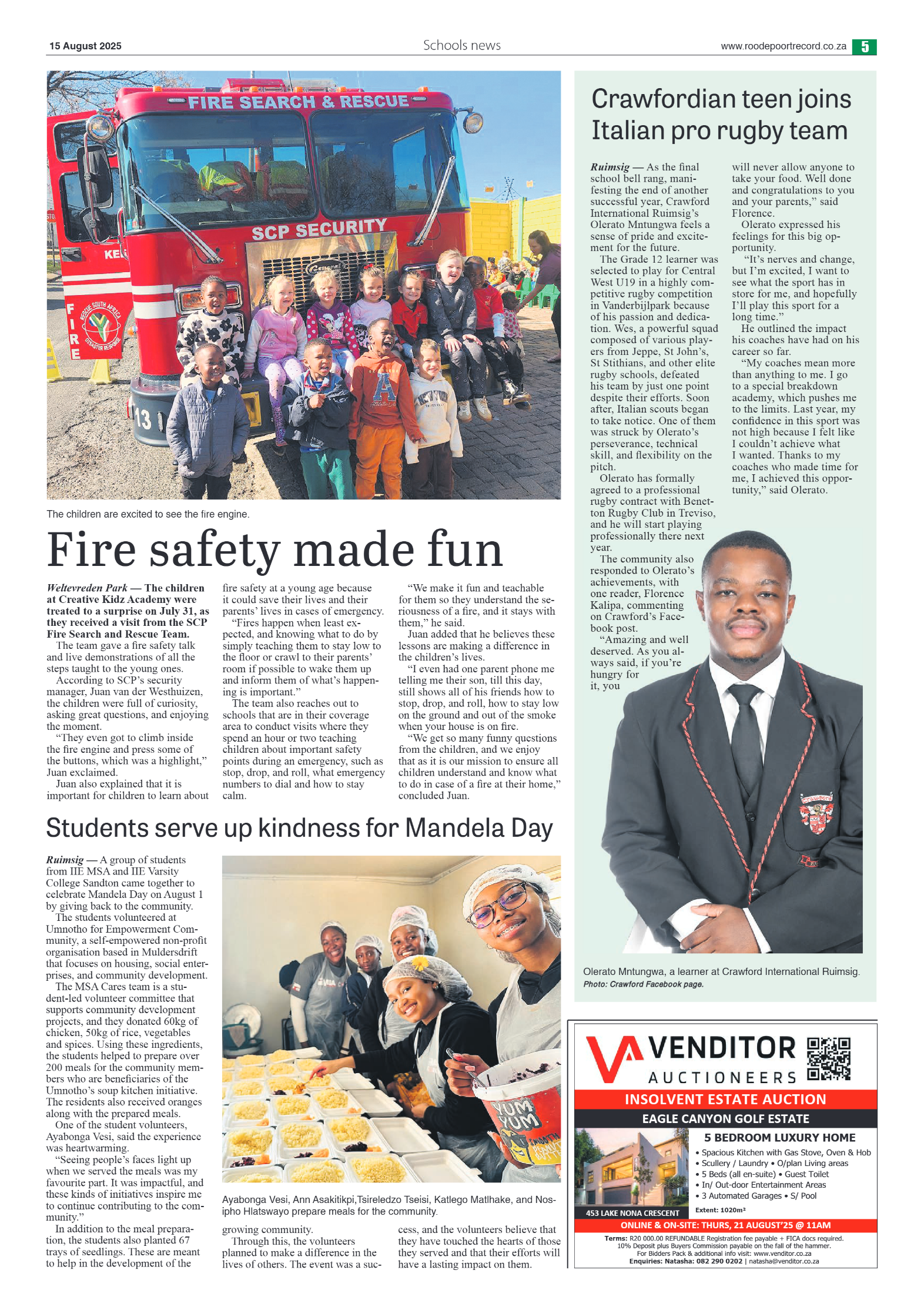 Roodepoort Northsider 15 August 2025 page 7