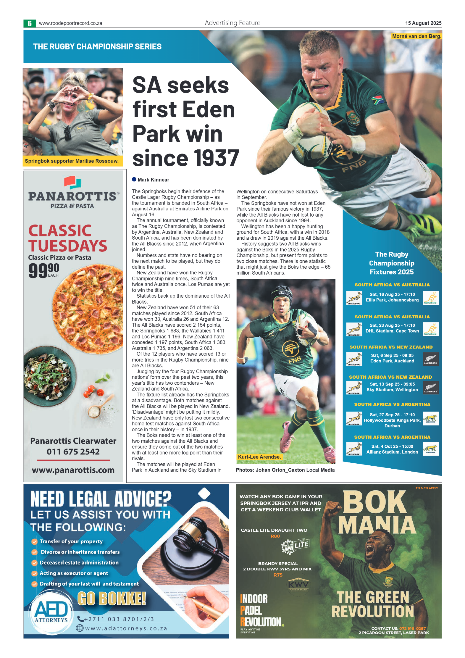 Roodepoort Northsider 15 August 2025 page 8
