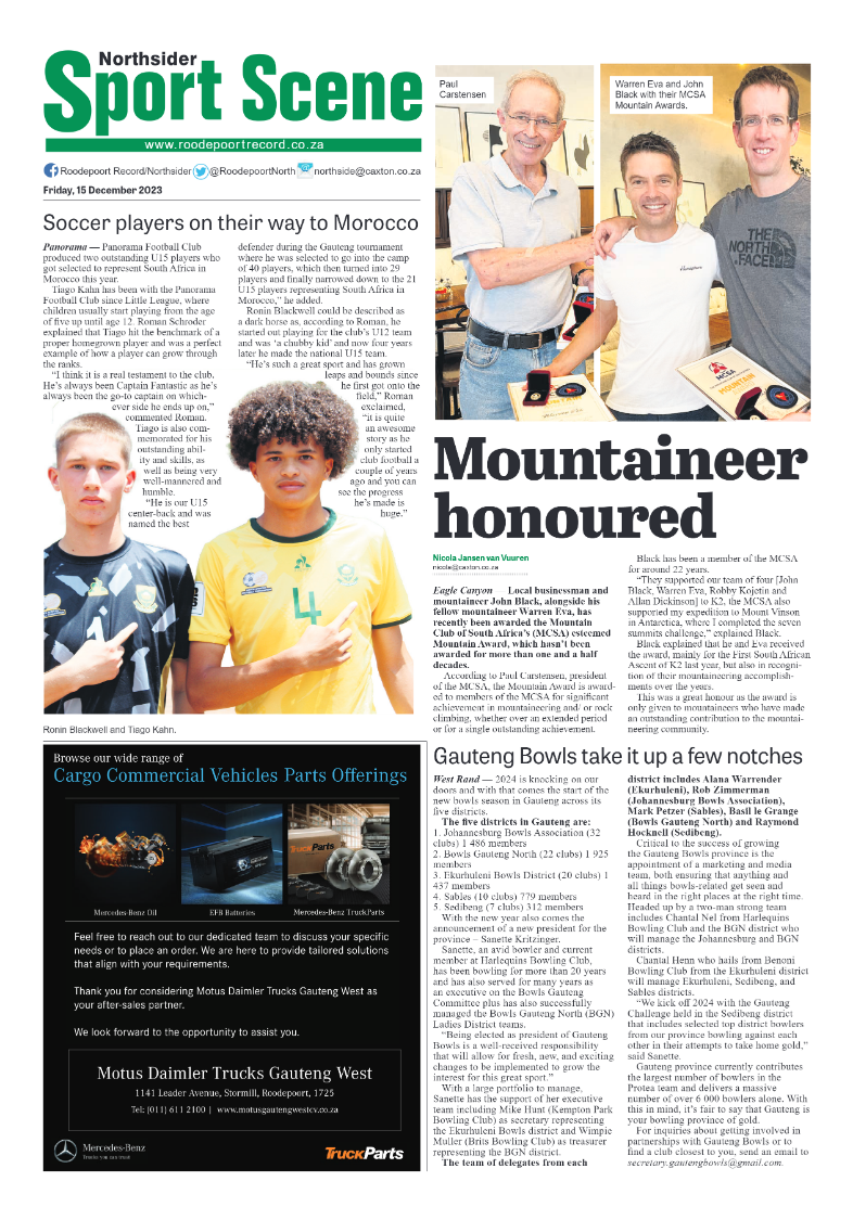 Roodepoort Northsider 15 December 2023 page 12