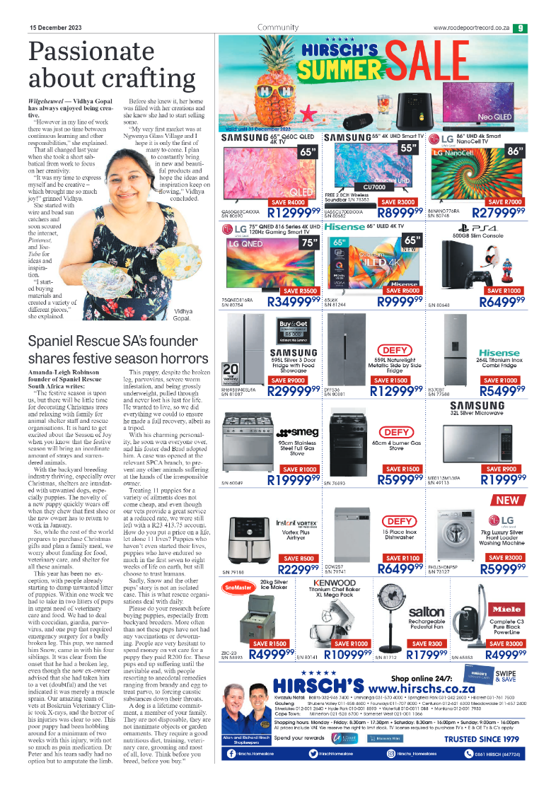 Roodepoort Northsider 15 December 2023 page 9