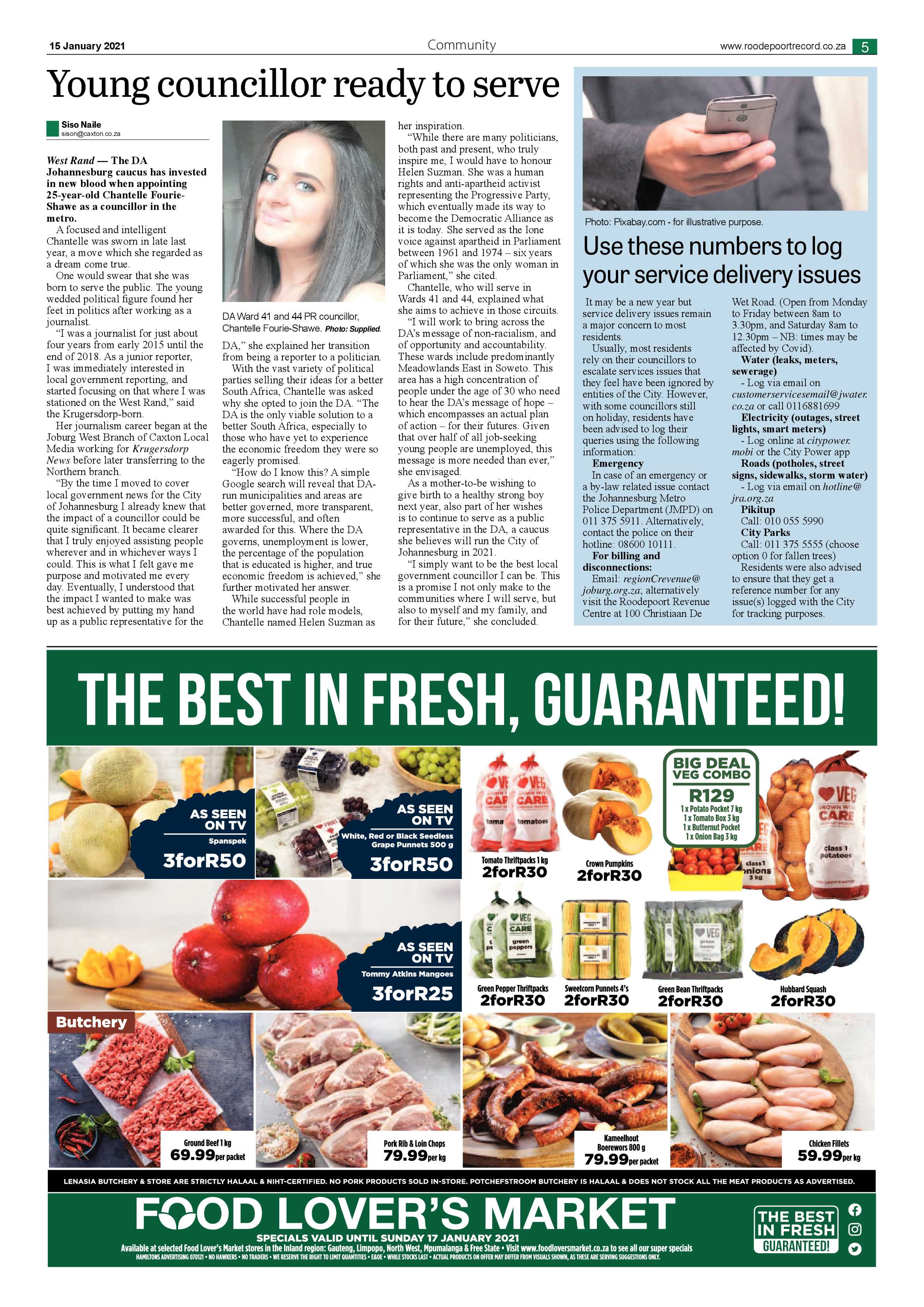 Roodepoort Northsider 15 January 2021 page 5