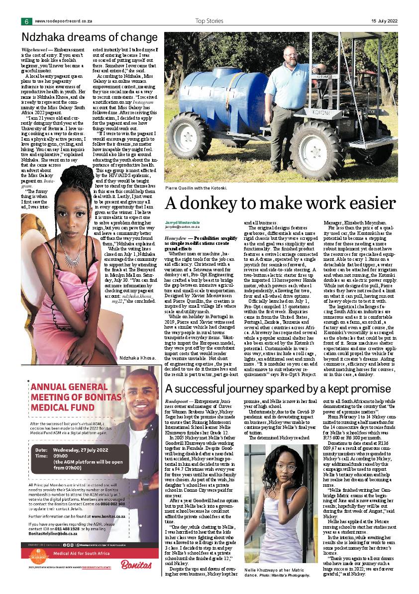 Roodepoort Northsider 15 July 2022 page 6