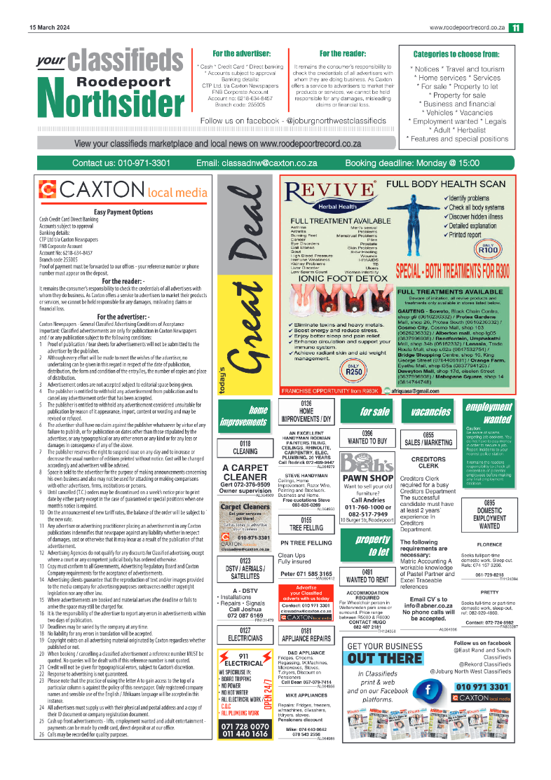 Roodepoort Northsider 15 March 2024 page 11