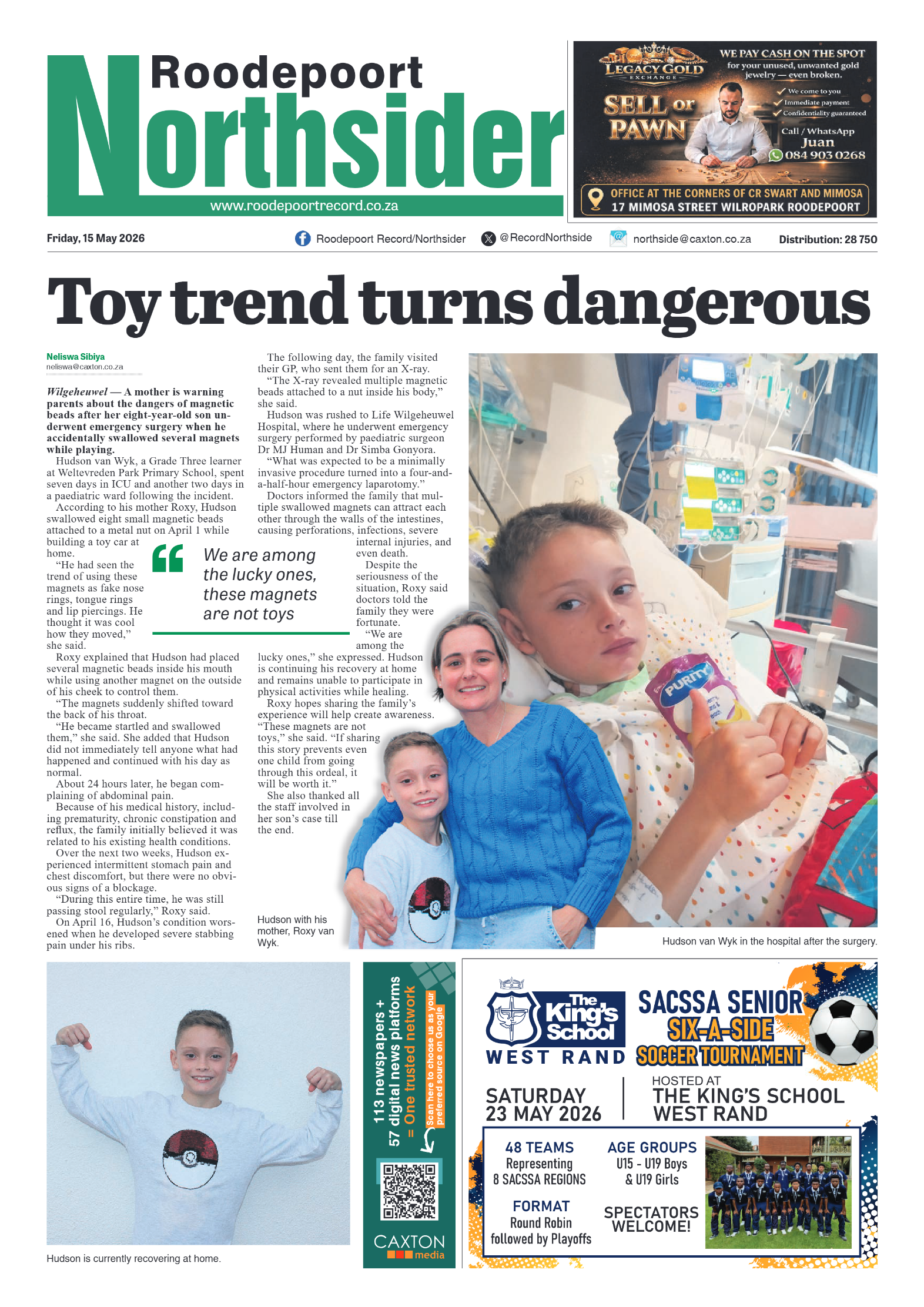Roodepoort Northsider 15 May 2026 page 3