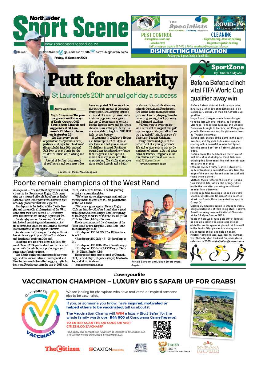 Roodepoort Northsider 15 October 2021 page 12