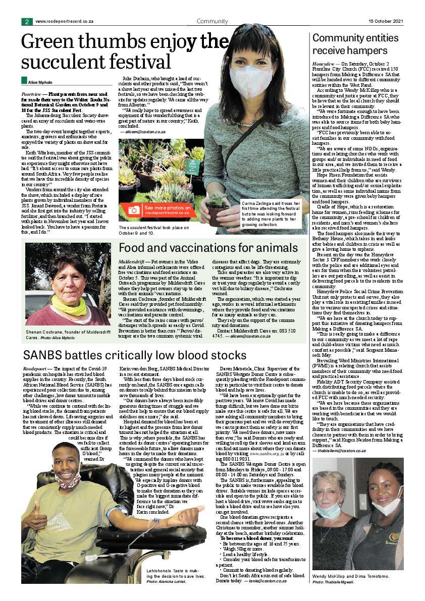 Roodepoort Northsider 15 October 2021 page 2