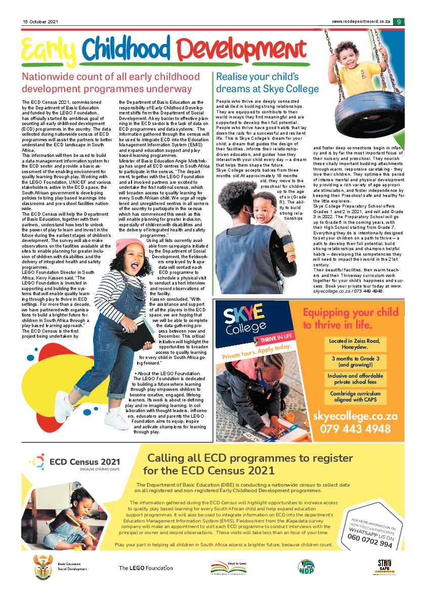 Roodepoort Northsider 15 October 2021 page 9