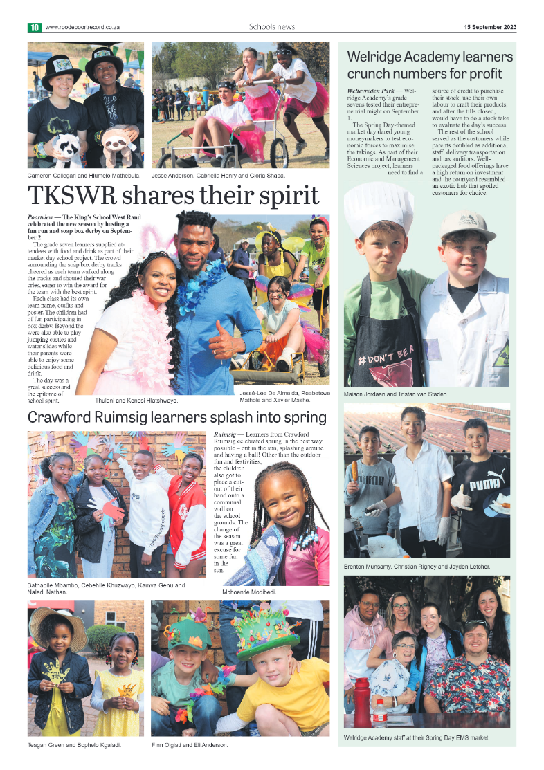 Roodepoort Northsider 15 September 2023 page 10