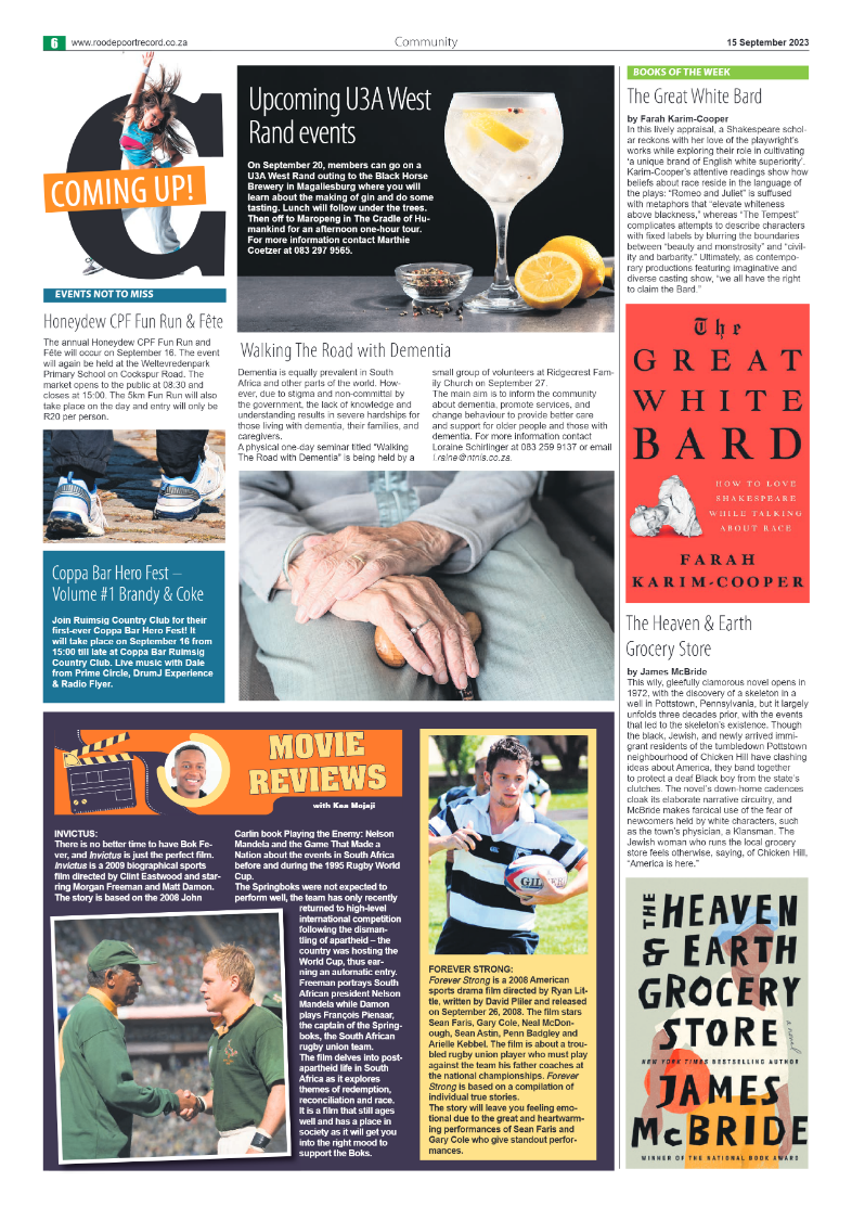 Roodepoort Northsider 15 September 2023 page 6