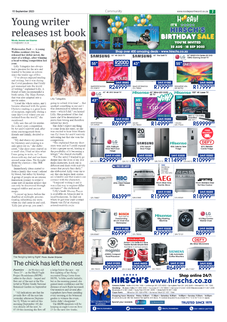 Roodepoort Northsider 15 September 2023 page 7