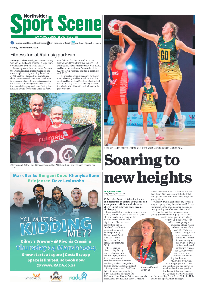 Roodepoort Northsider 16 February 2024 page 12