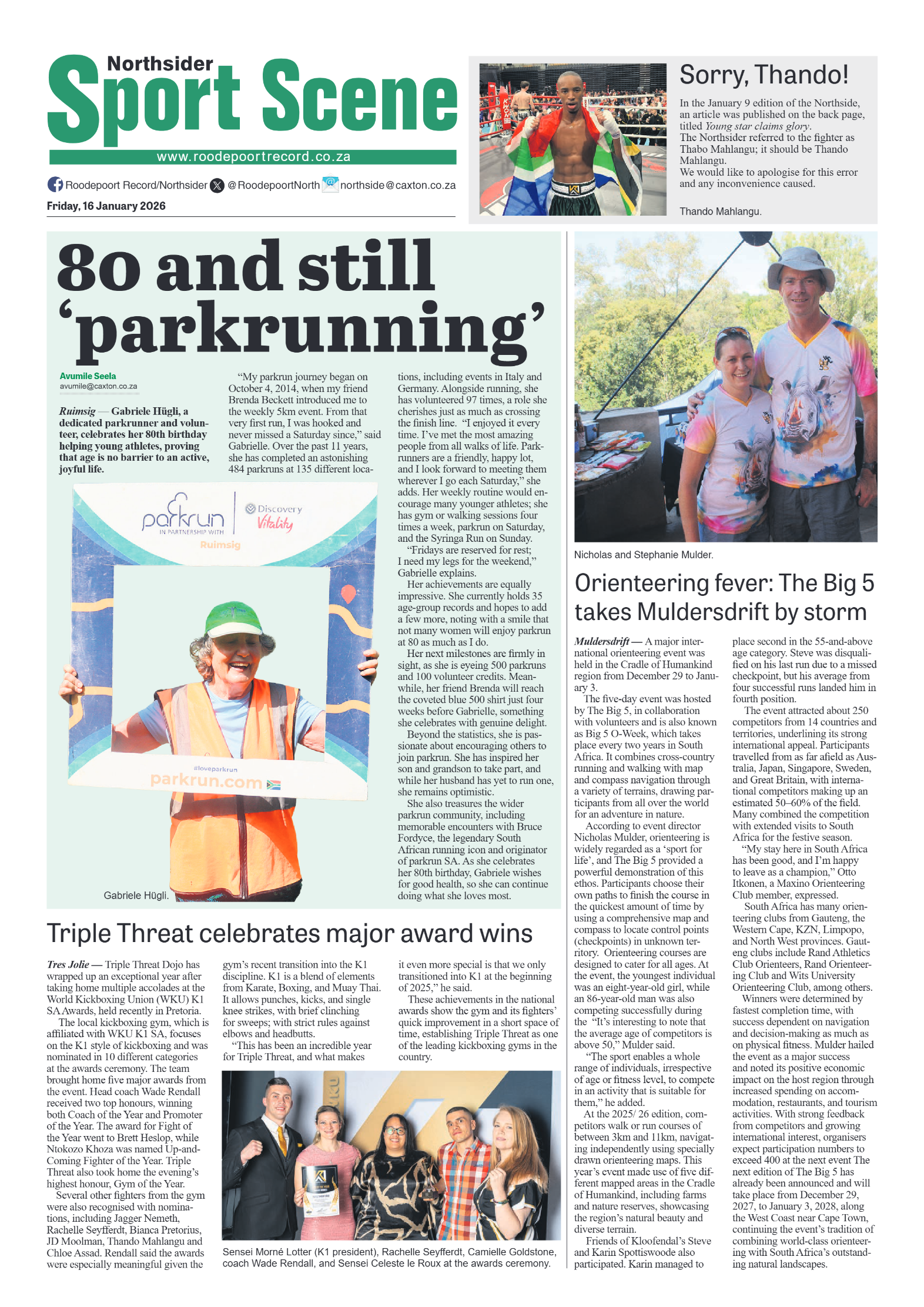 Roodepoort Northsider 16 January 2026 page 10