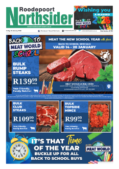 Roodepoort Northsider 16 January 2026