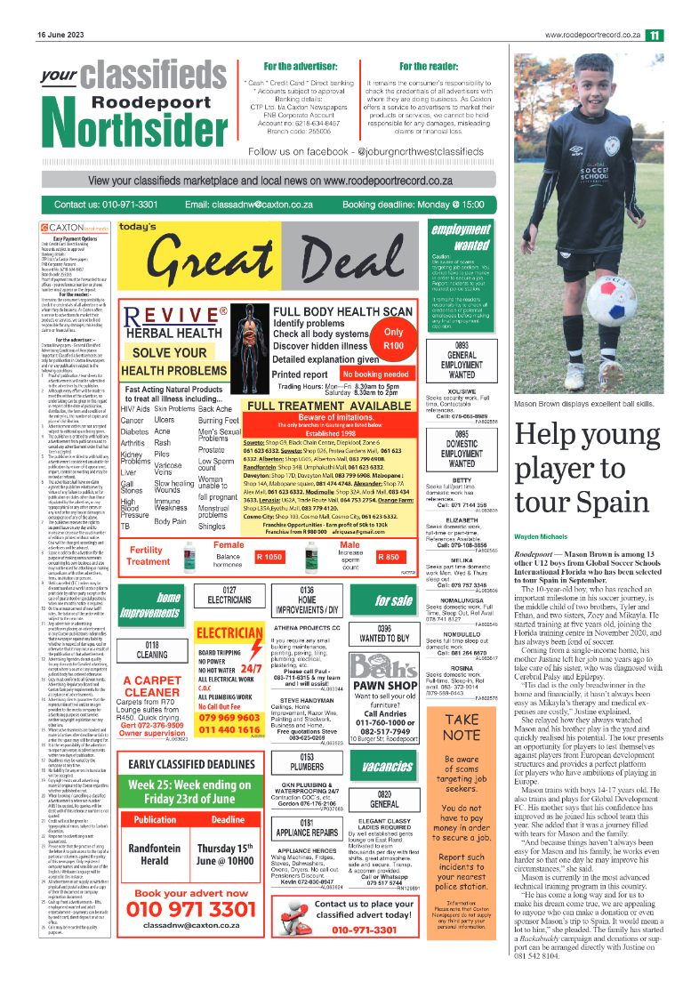 Roodepoort Northsider 16 June 2023 page 11