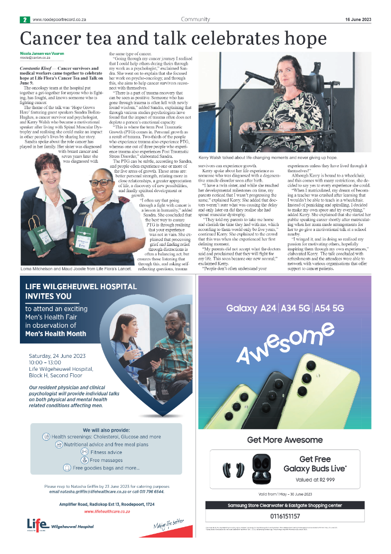Roodepoort Northsider 16 June 2023 page 2