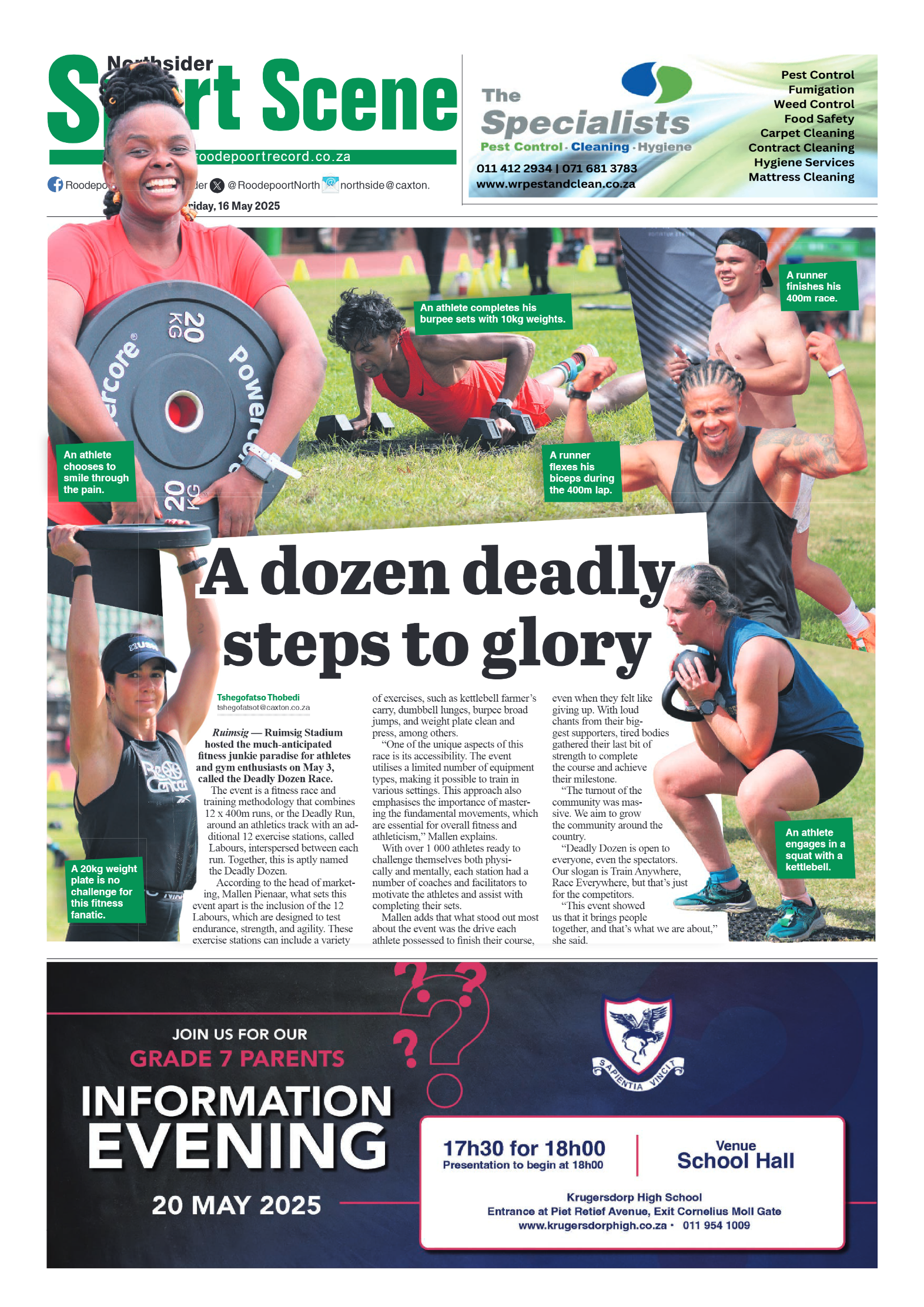 Roodepoort Northsider 16 May 2025 page 10