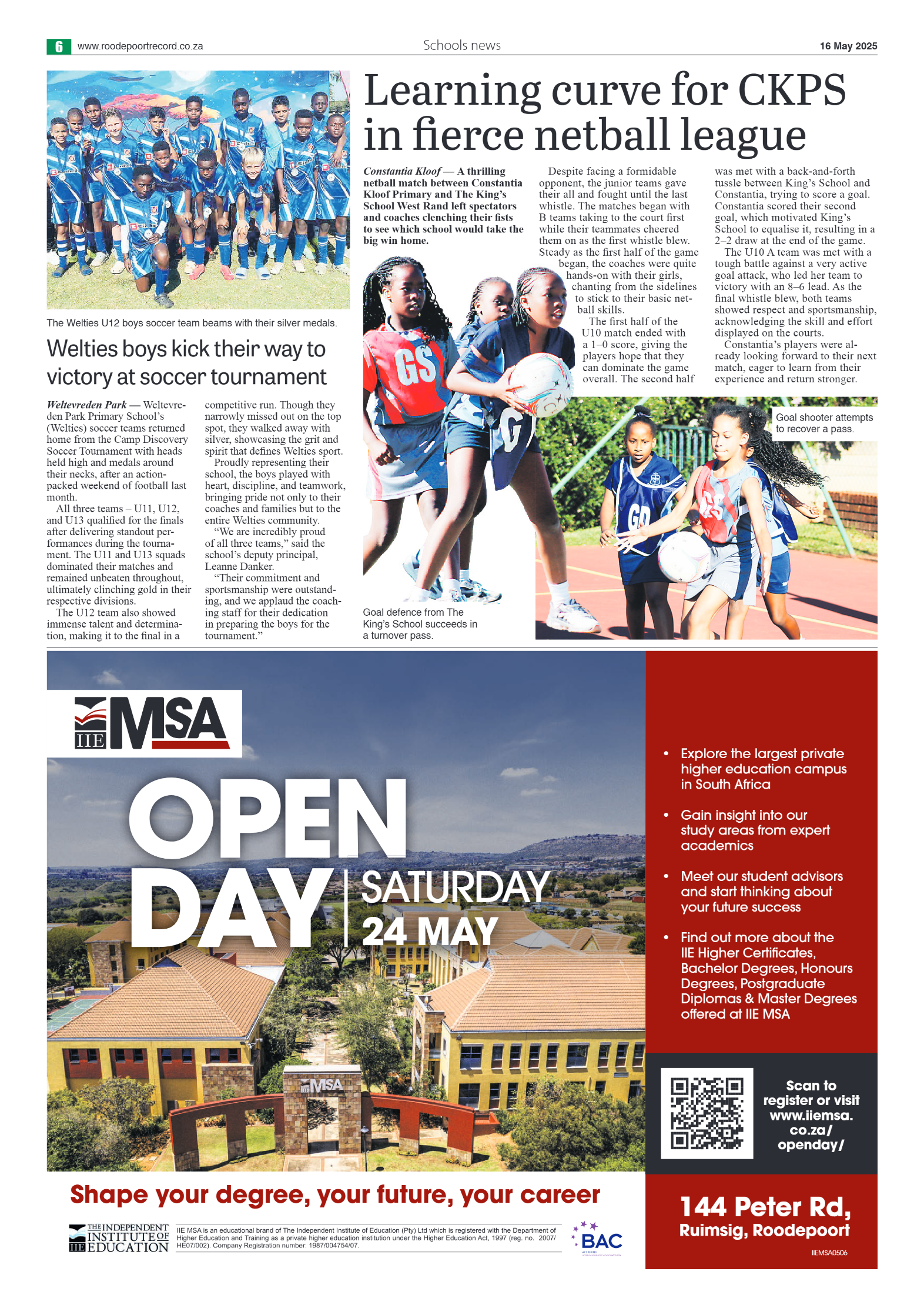 Roodepoort Northsider 16 May 2025 page 8