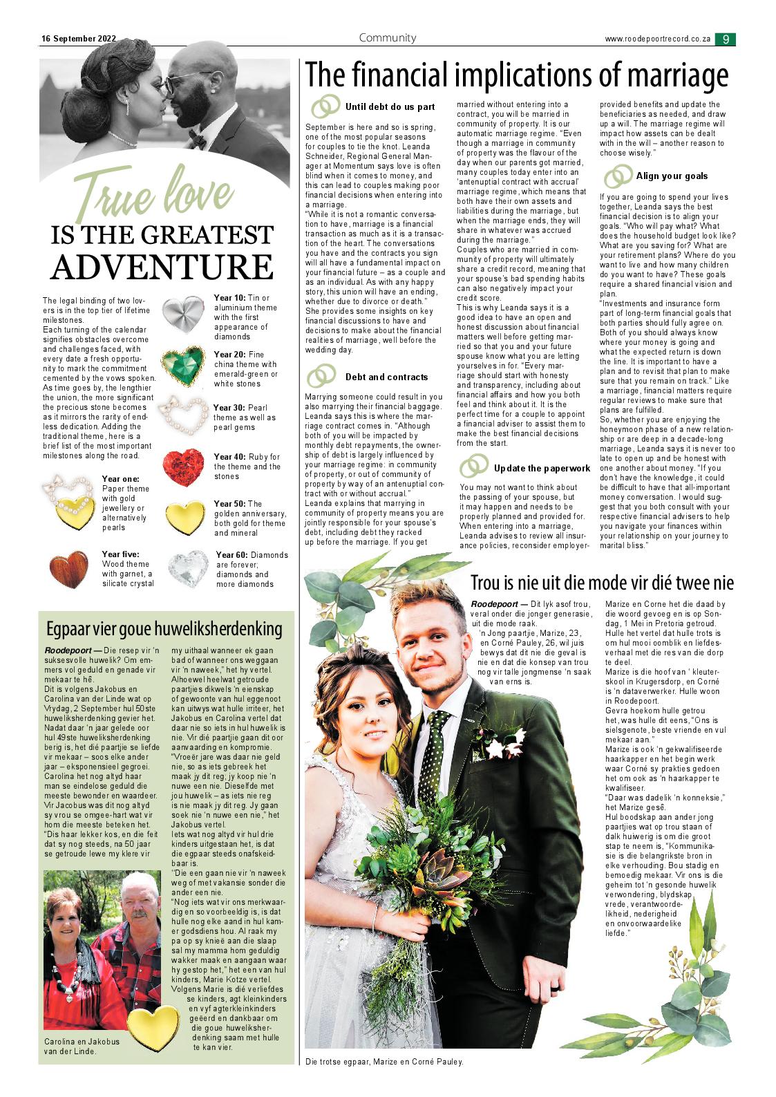 Roodepoort Northsider 16 September 2022 page 9