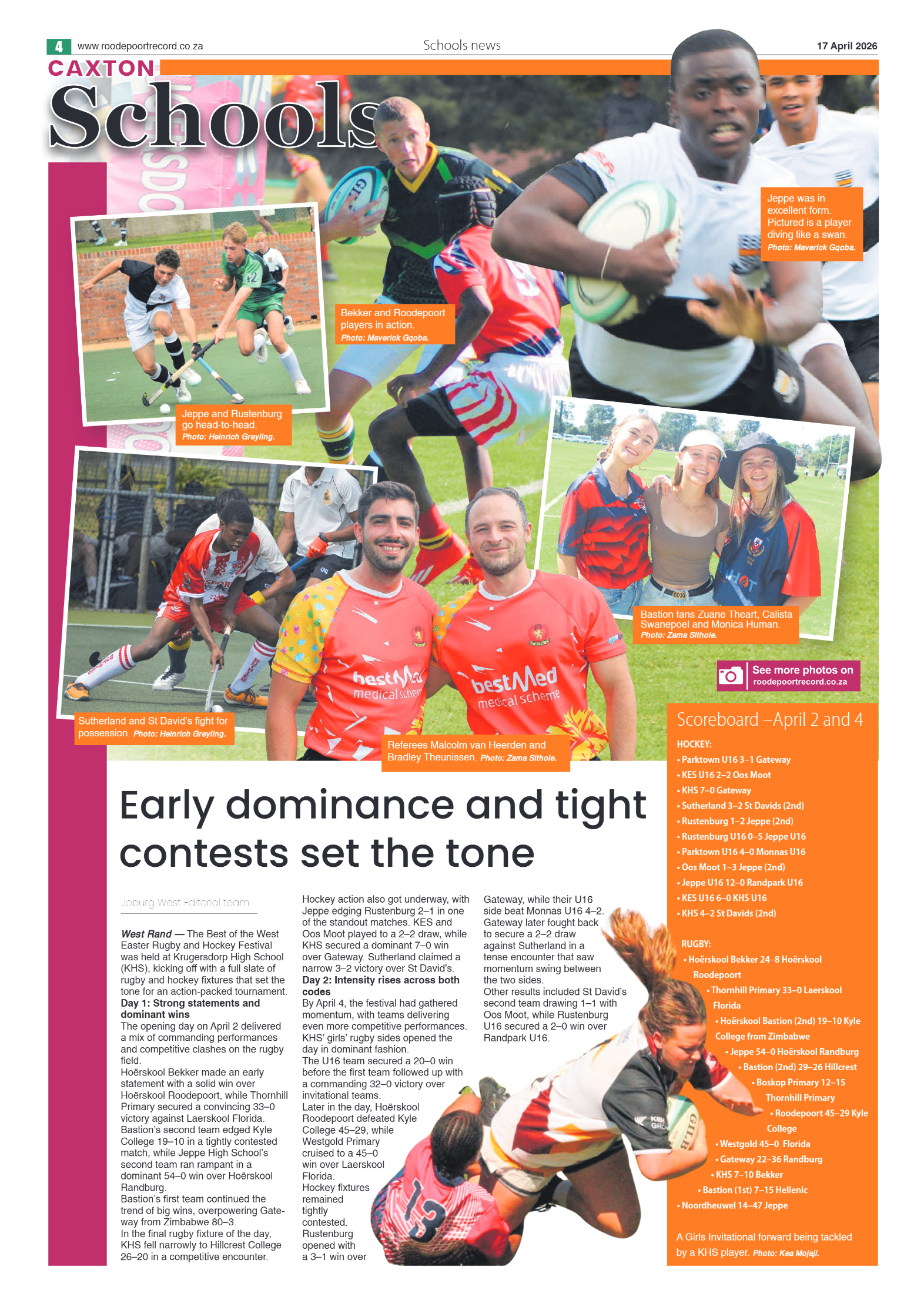 Roodepoort Northsider 17 April 2026 page 4