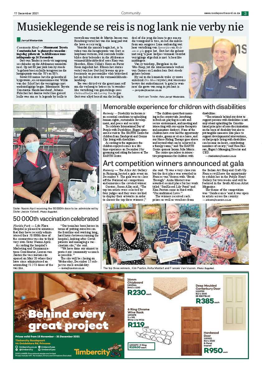 Roodepoort Northsider 17 December 2021 page 3