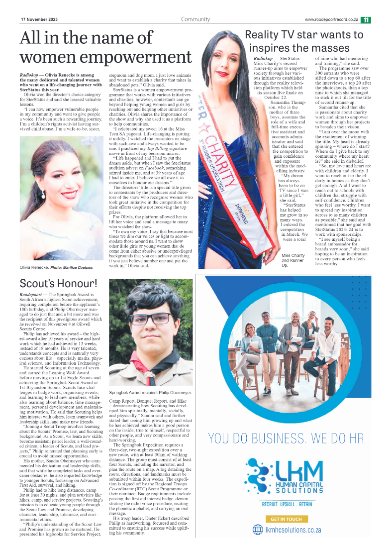 Roodepoort Northsider 17 November 2023 page 11
