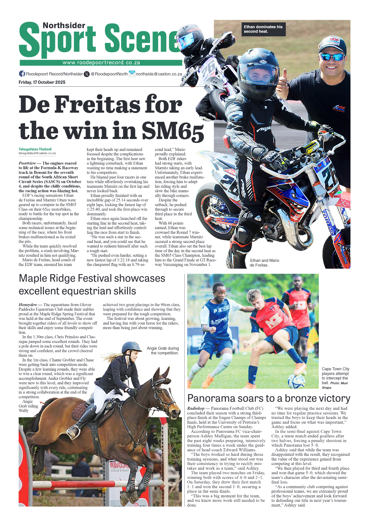 Roodepoort Northsider 17 October 2025 page 8