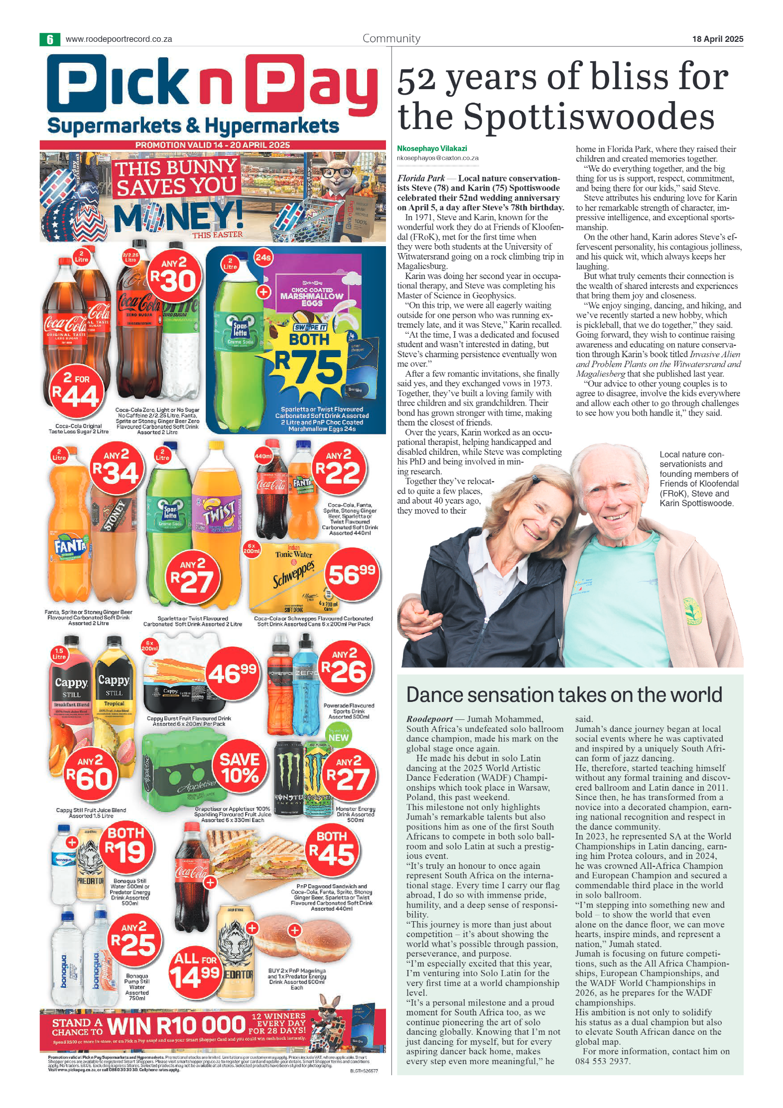 Roodepoort Northsider 18 April 2025 page 6
