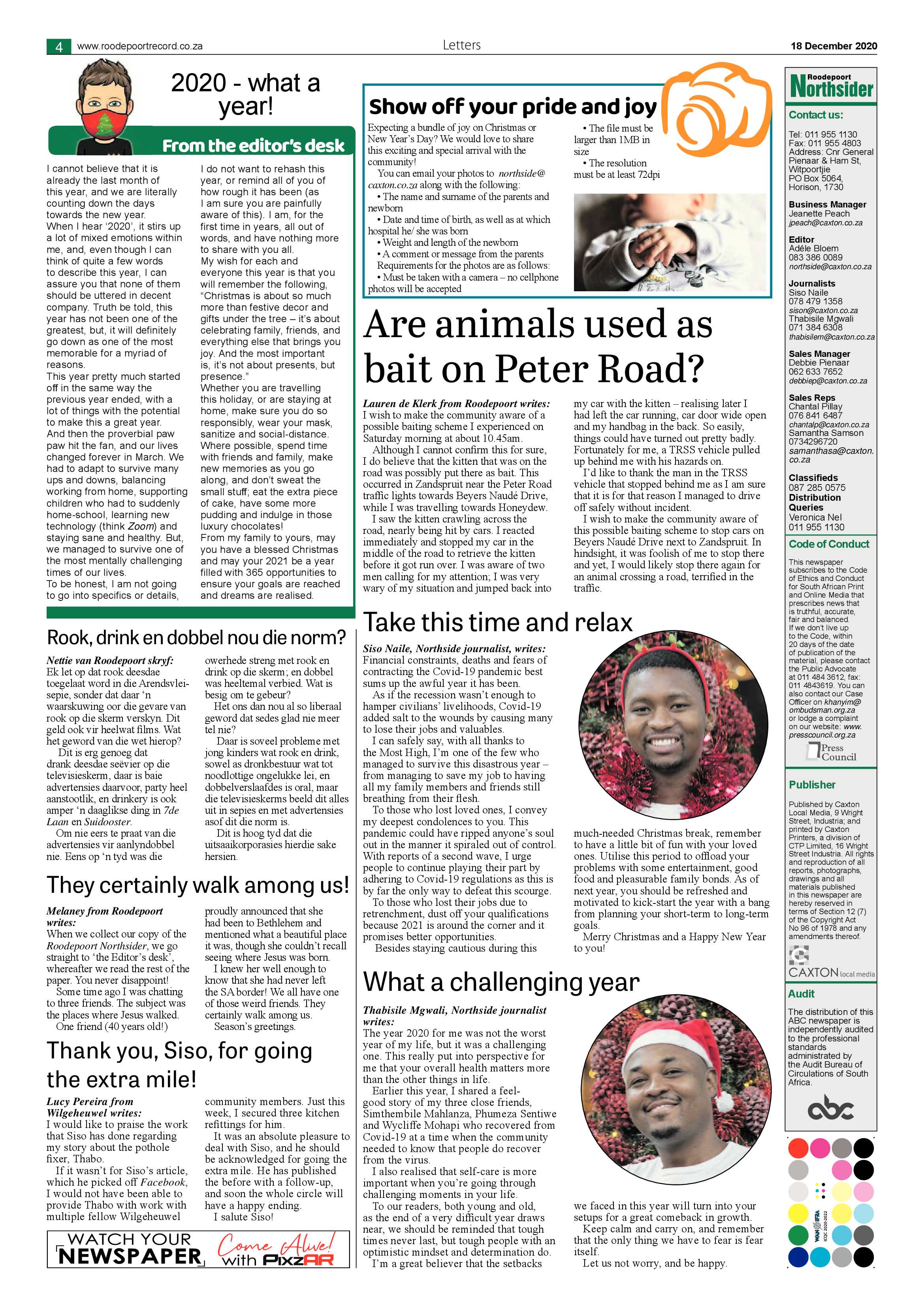 Roodepoort Northsider 18 December 2020 page 4