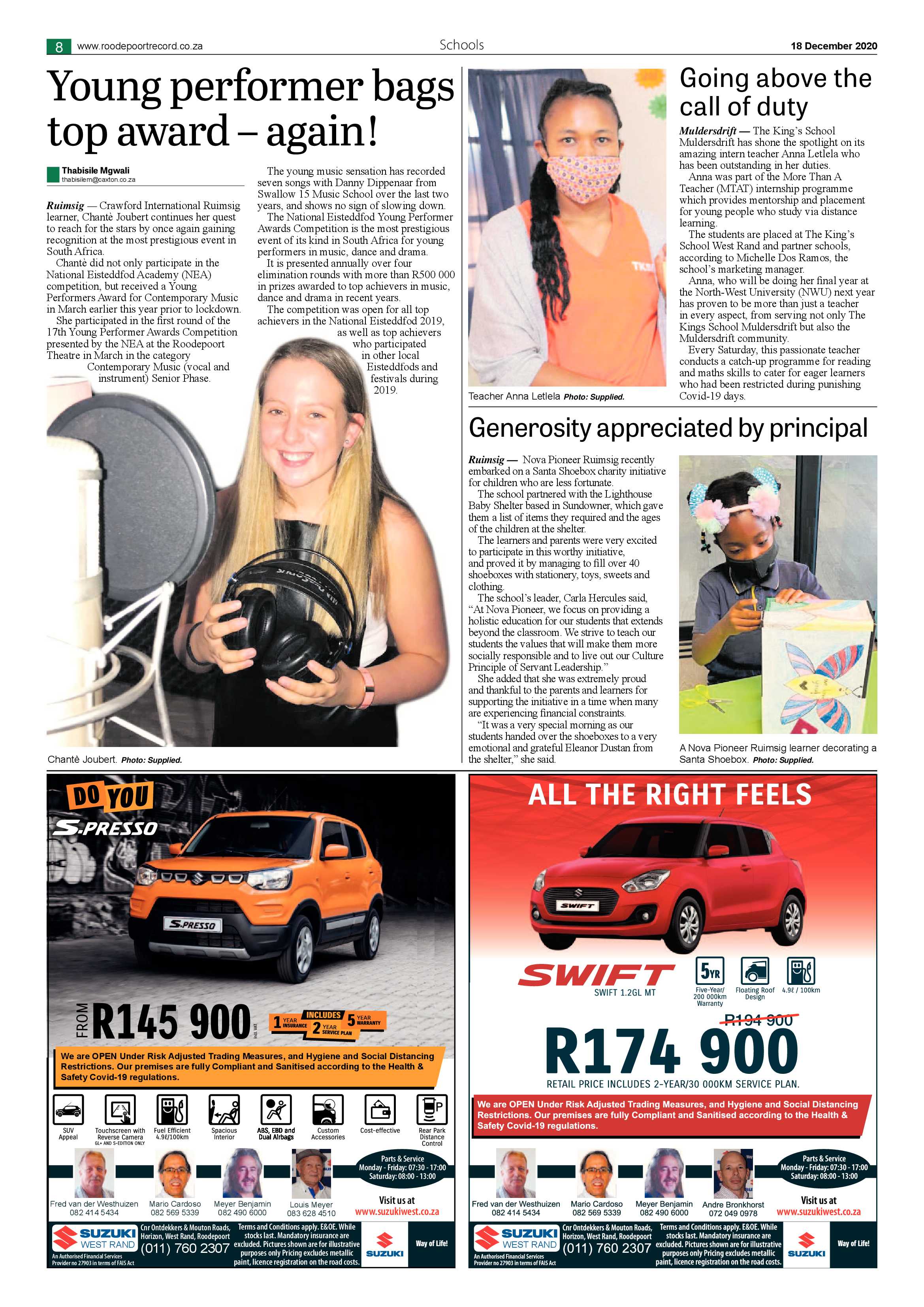 Roodepoort Northsider 18 December 2020 page 8