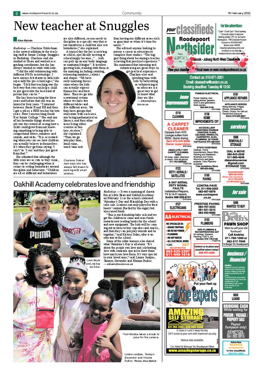 Roodepoort Northsider 18 February 2022 page 6