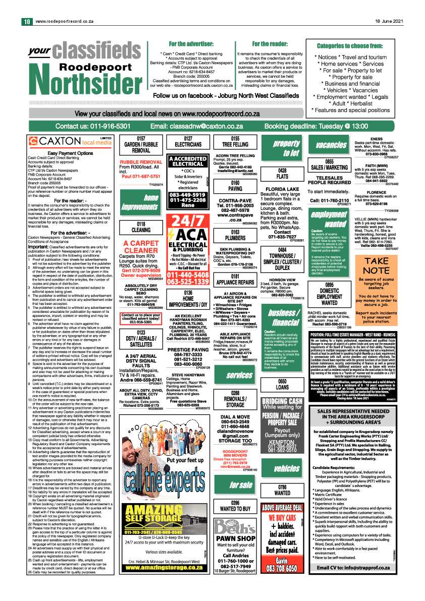 Roodepoort Northsider 18 June 2021 page 10