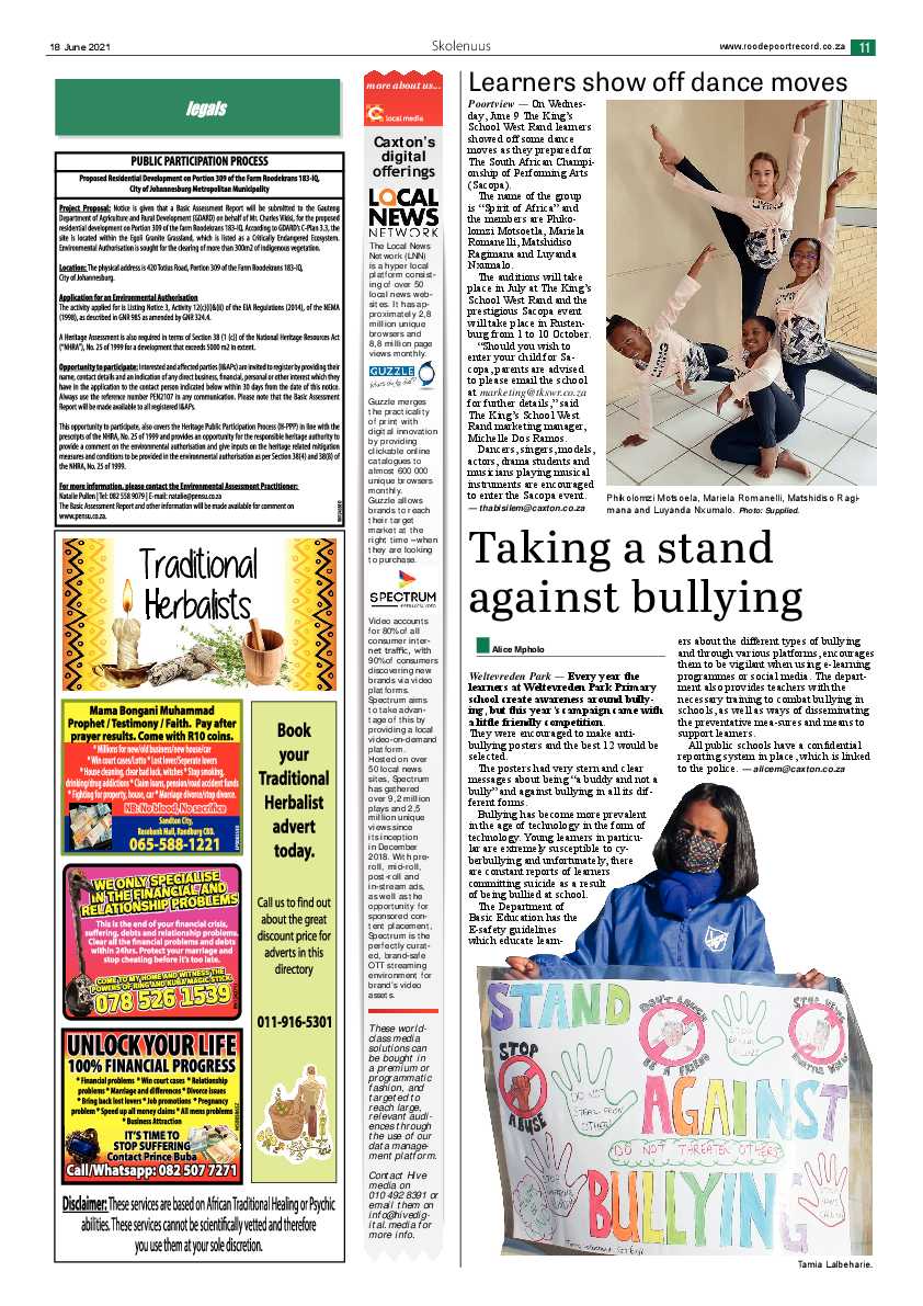 Roodepoort Northsider 18 June 2021 page 11
