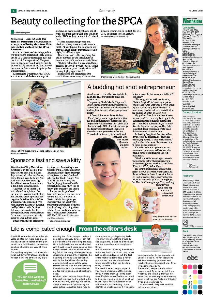Roodepoort Northsider 18 June 2021 page 4