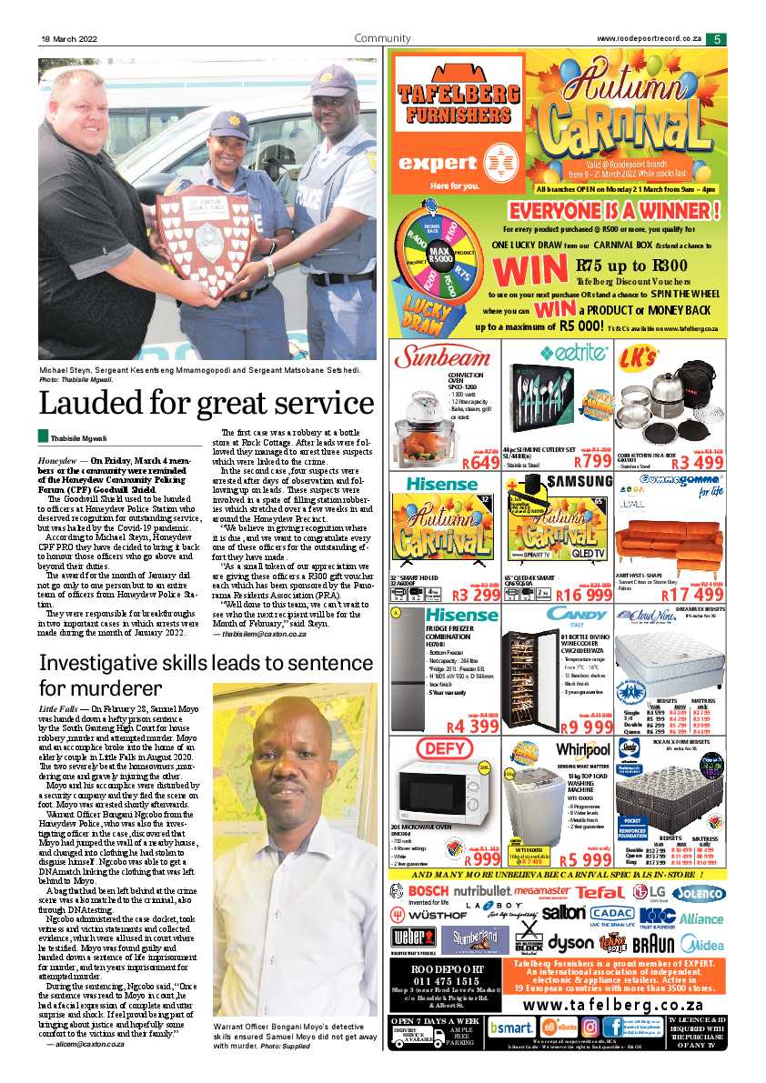 Roodepoort Northsider 18 March 2022 page 5