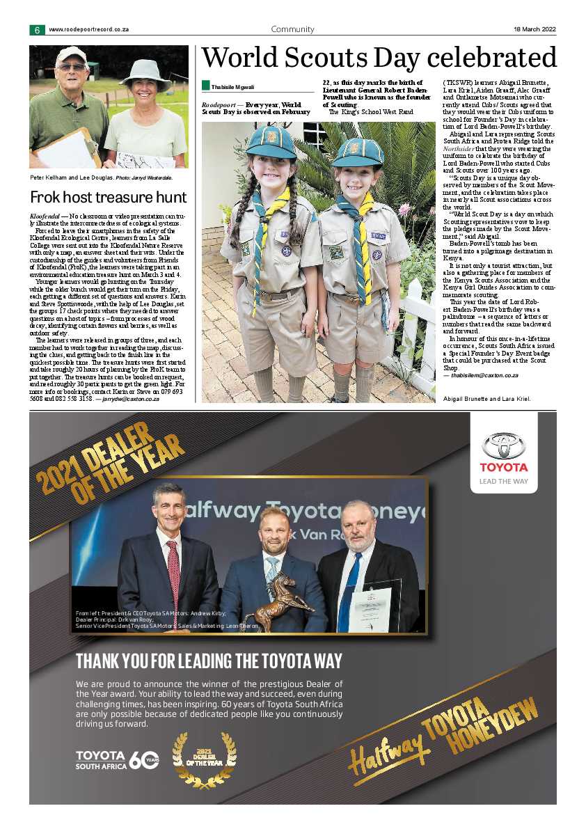Roodepoort Northsider 18 March 2022 page 6