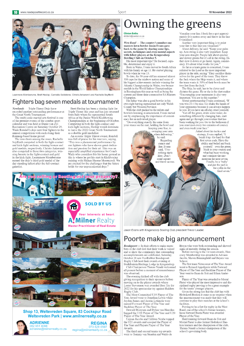 Roodepoort Northsider 18 November 2022 page 10